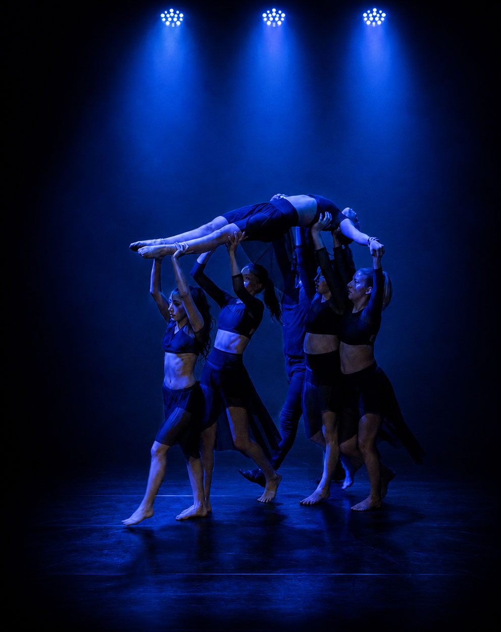 Simply Performers class on stage